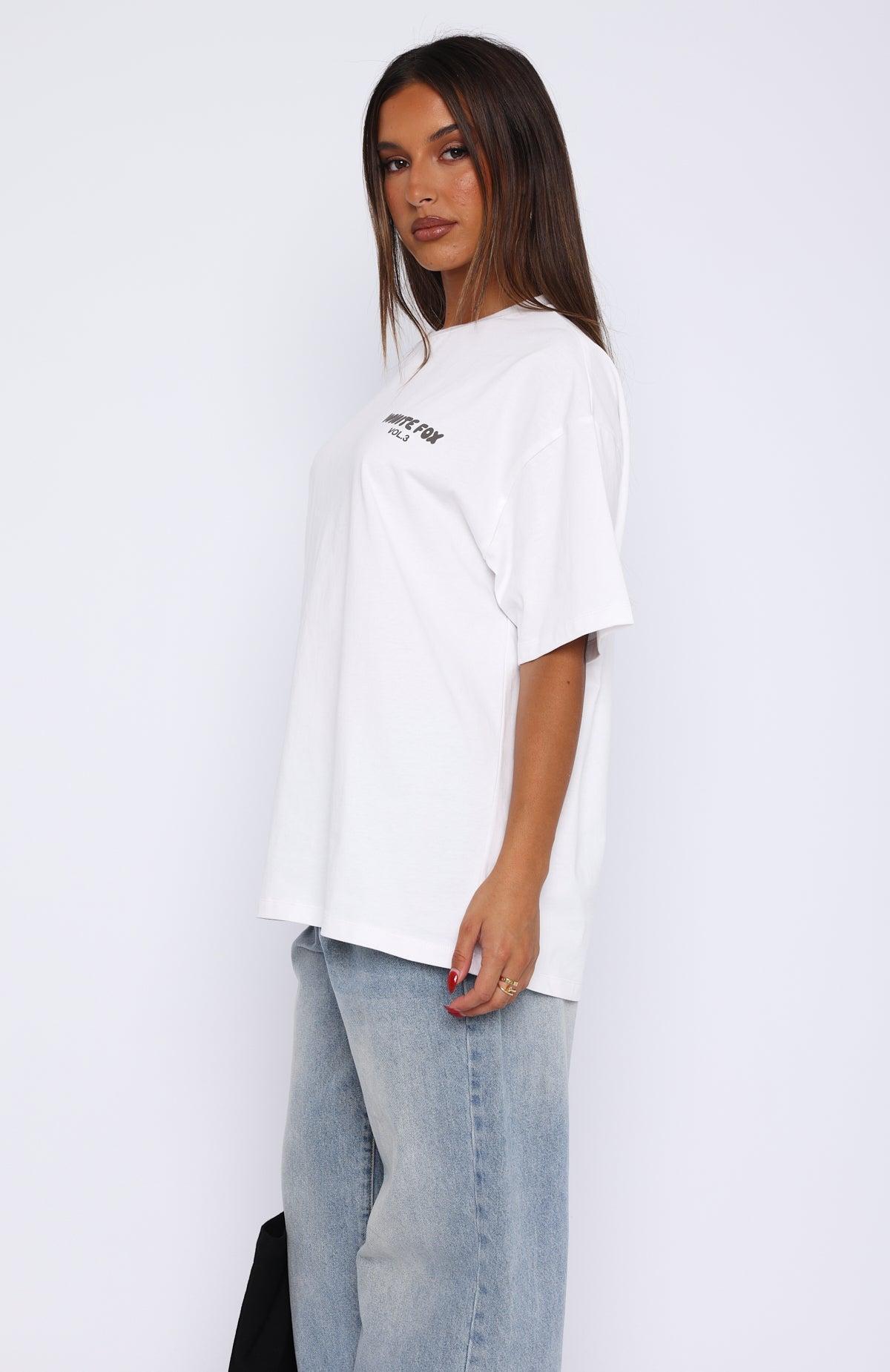 Offstage Oversized Tee White Product Image