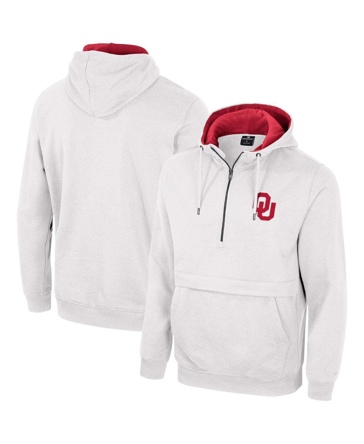 Mens Colosseum Oklahoma Sooners Half-Zip Hoodie Product Image