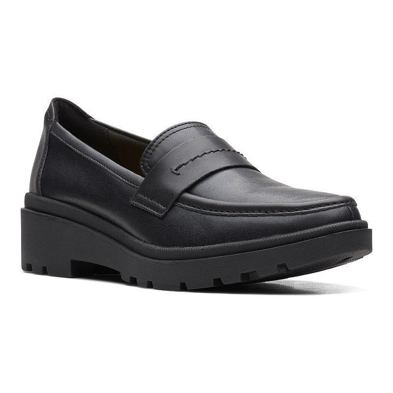 Clarks Calla Ease Leather) Women's Shoes Product Image