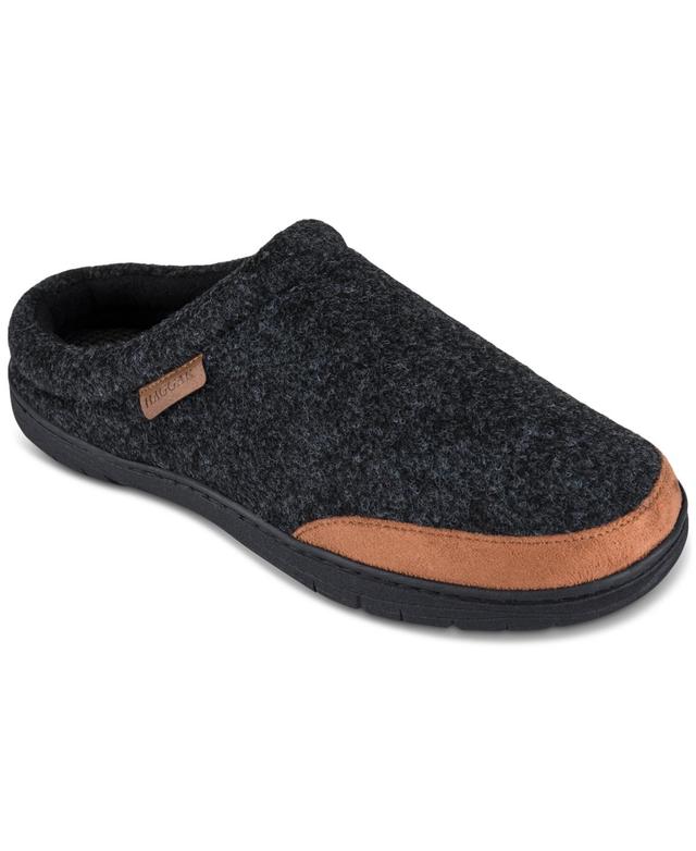 Haggar Mens Microsuede Trim Bumper Felt Clogs Product Image