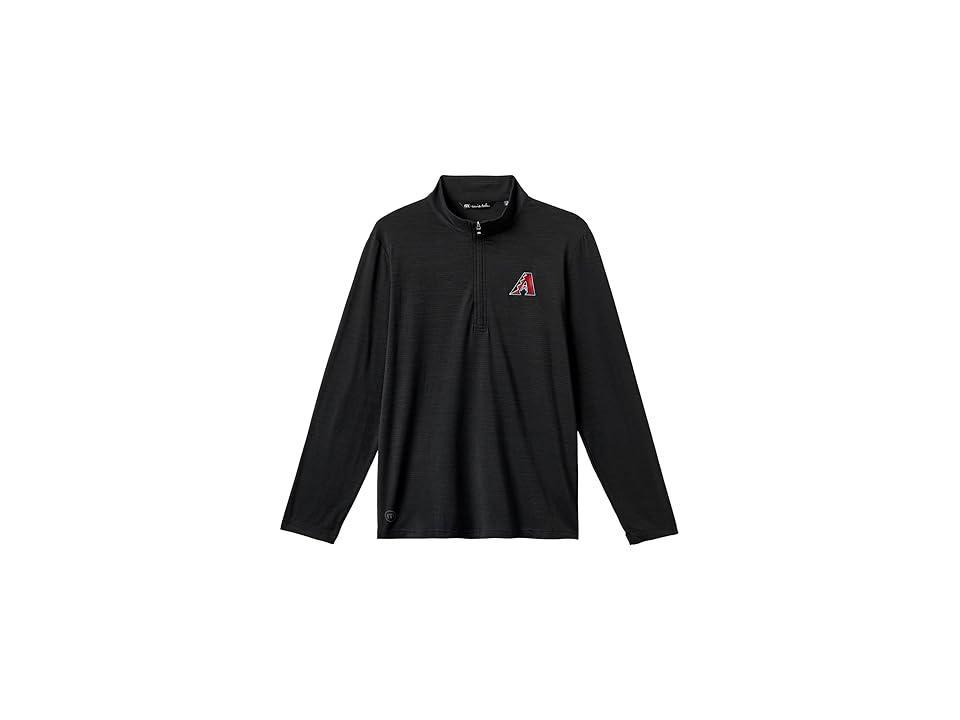 TravisMathew Arizona Diamondbacks The Heater 1/4 Zip Men's Sweatshirt Product Image