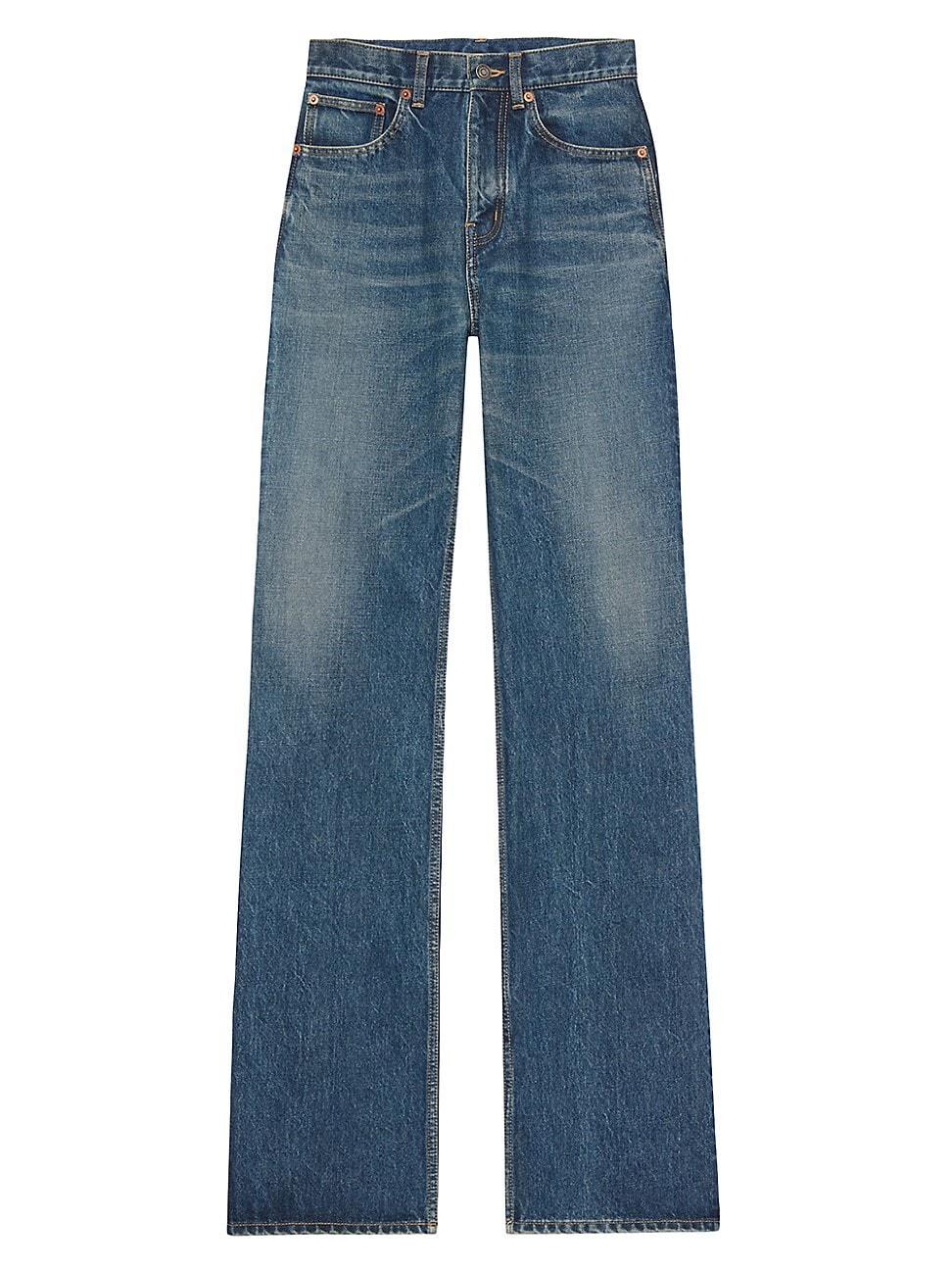 Womens Clyde Jeans in August Denim Product Image