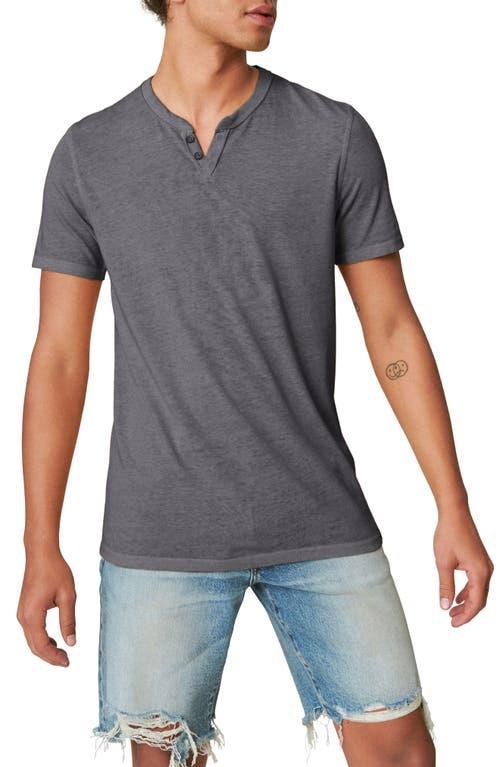 Lucky Brand Venice Button Notch Neck T-Shirt Product Image