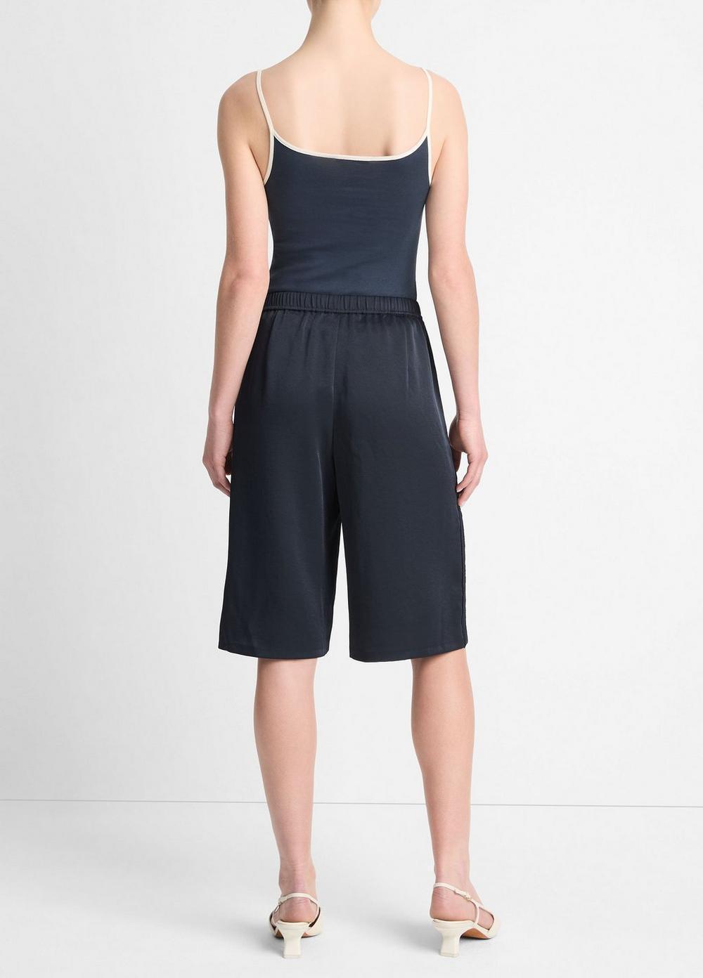 Side-Stripe Satin Low-Rise Short Product Image