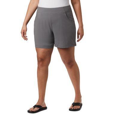 Columbia Plus Size Anytime Casual Shorts (Dark Nocturnal) Women's Shorts Product Image