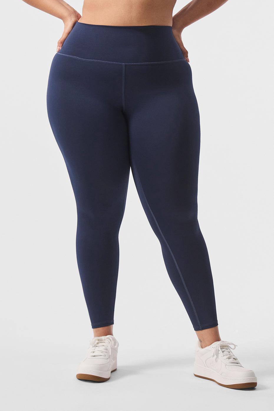 High-Waist Airlift Legging - Navy Female Product Image