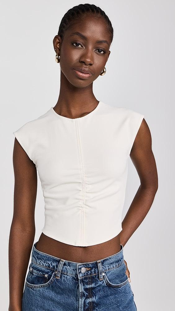 Tanya Taylor Betty Top | Shopbop Product Image