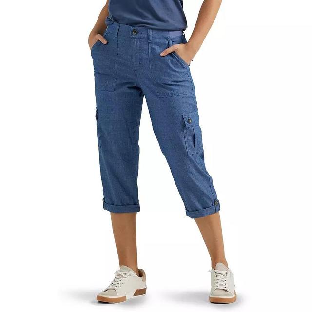 Womens Lee Flex-To-Go Cargo Capri Pants Product Image