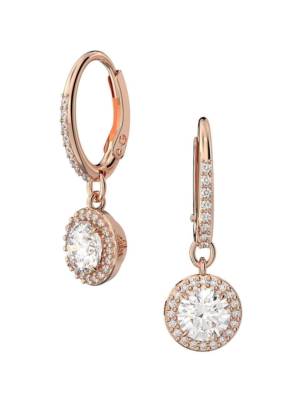 Swarovski Constella Huggie Hoop Drop Earrings Product Image