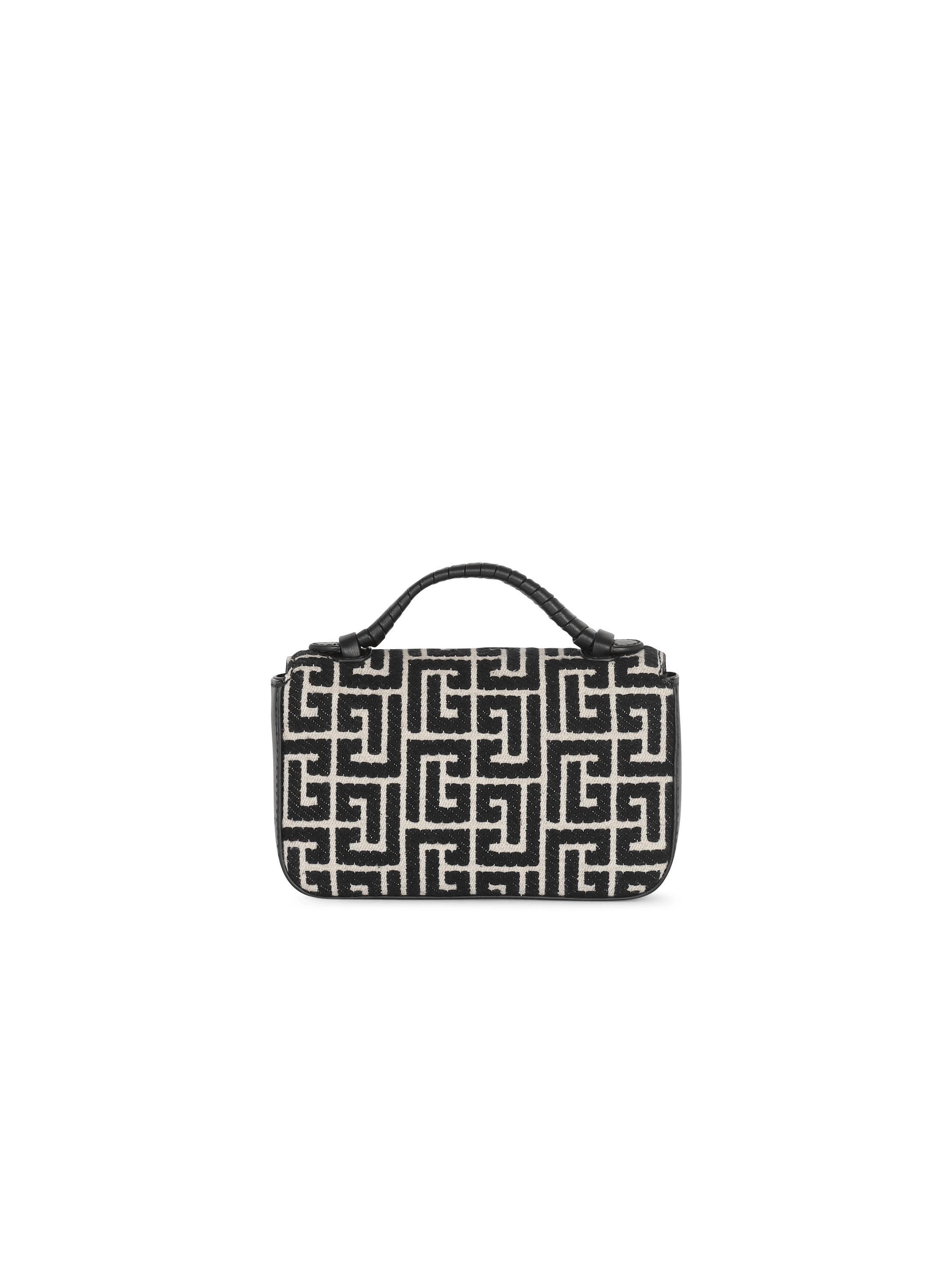 B-Buzz mini monogrammed jacquard bag Product Image