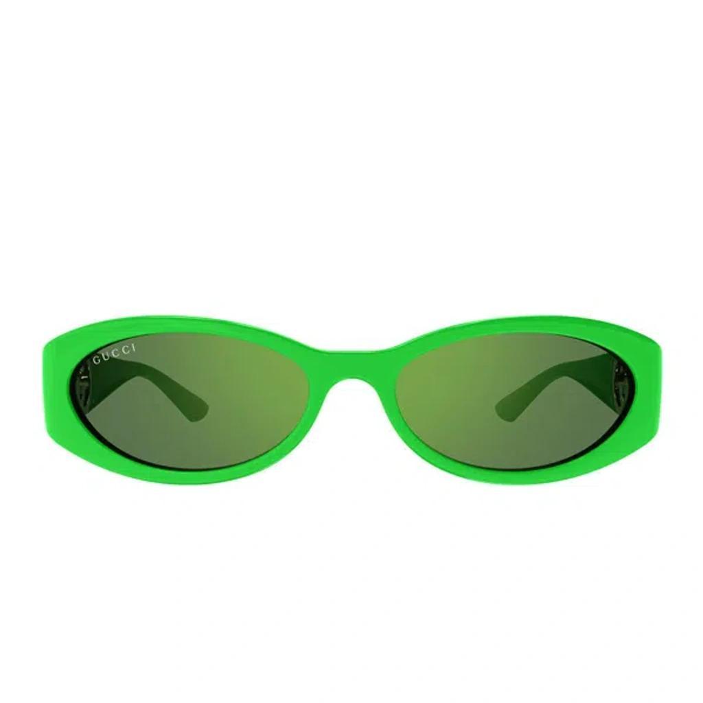 GUCCI Eyewear Sunglasses In Green Product Image