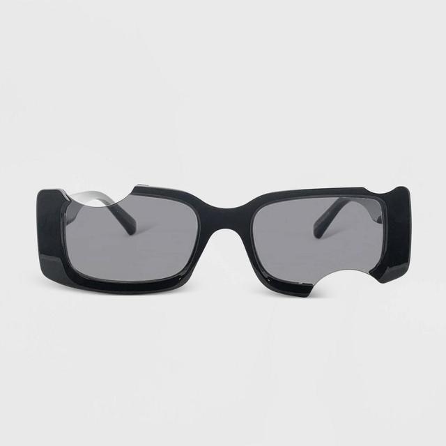 Womens Plastic Rectangle Cutout Sunglasses - Wild Fable Product Image