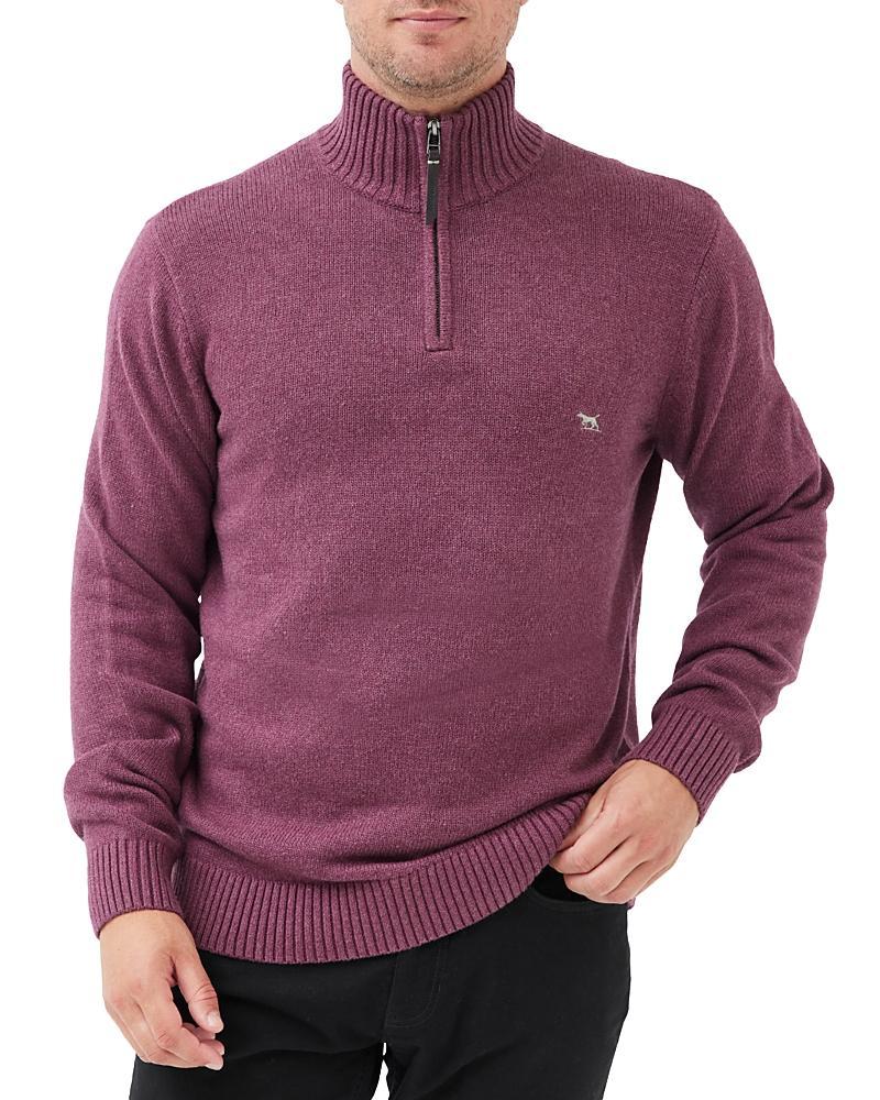 Mens Merrick Bay Quarter-Zip Sweater Product Image