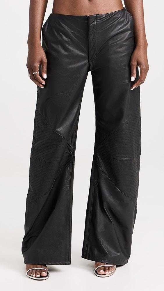 EB Denim Hollywood Frederic Leather Pants | Shopbop Product Image