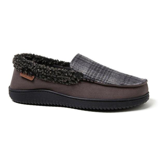 Dearfoams Alexander Microsuede Mens Moccasin Slippers Product Image