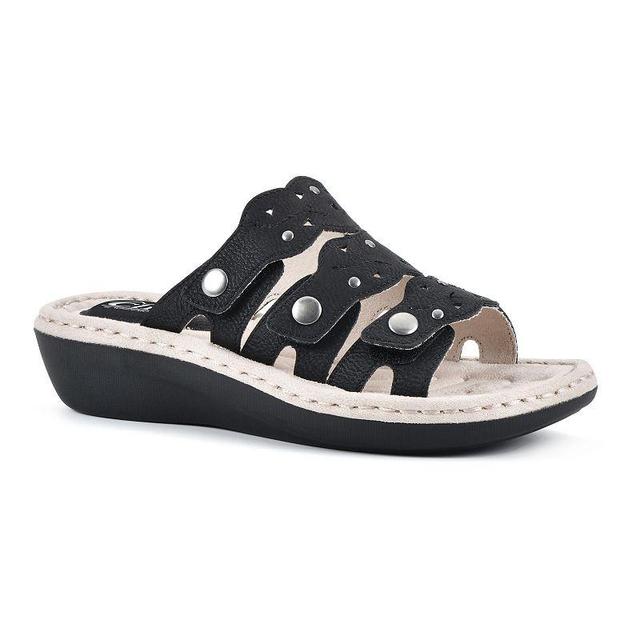 Womens Cliffs by White Mountain Caring Womens Slide Sandals Product Image