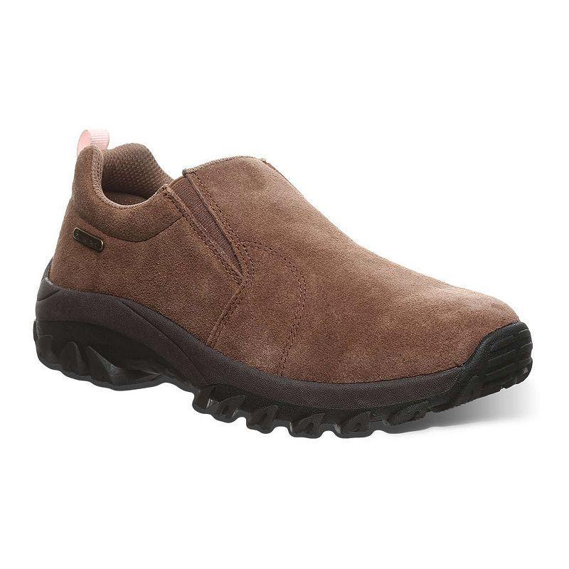 Bearpaw Max Womens Suede Slip-On Shoes Brown Product Image