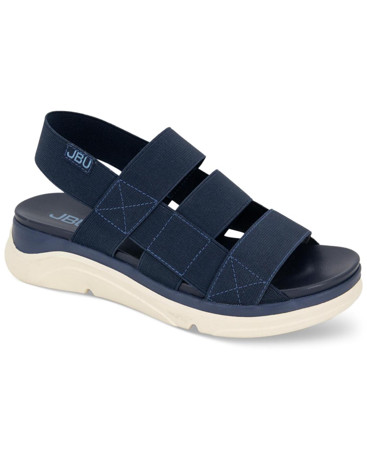 JBU Ava Womens Slip-On Sandals, Size: 6, Med Grey Product Image