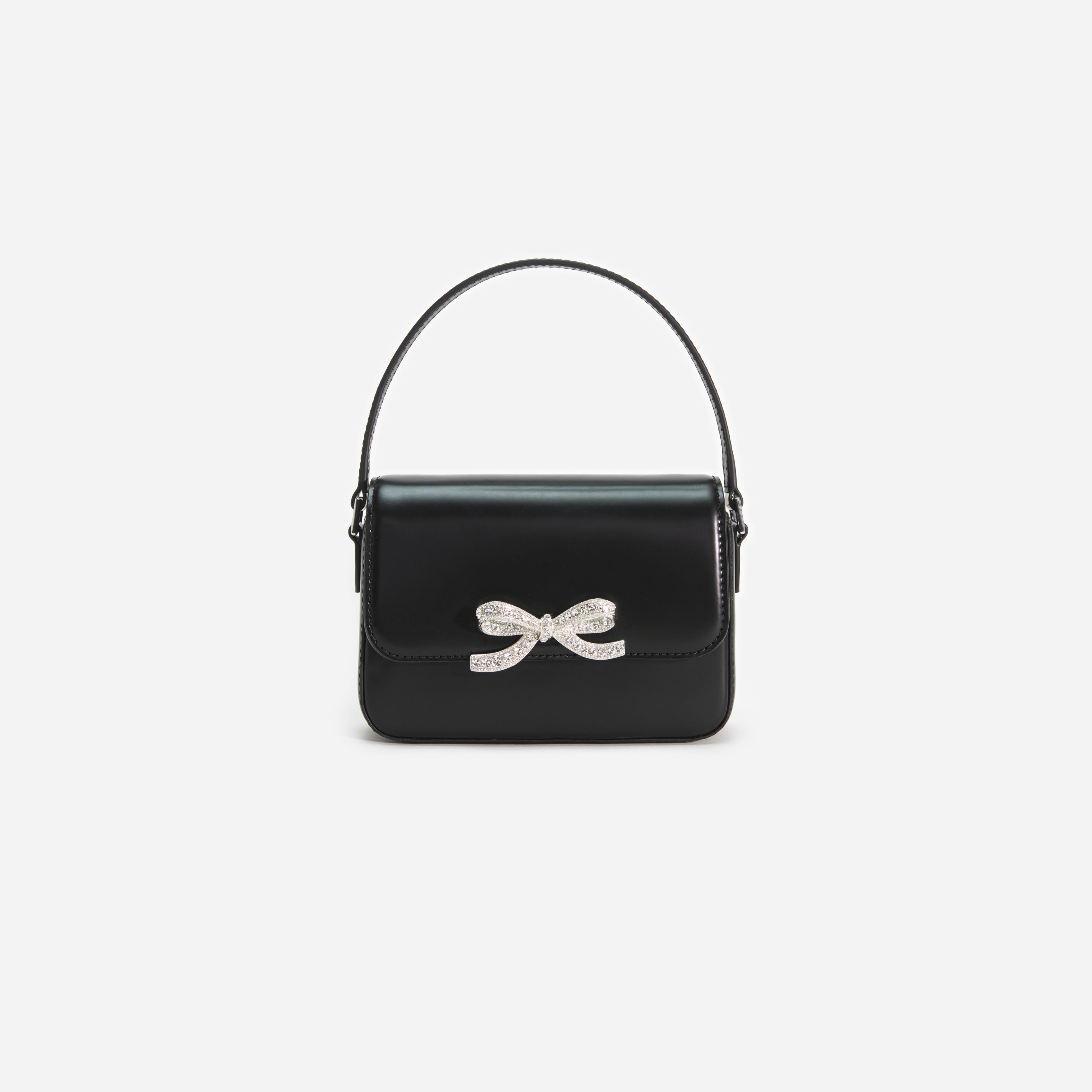 Black Leather Micro Bag Product Image