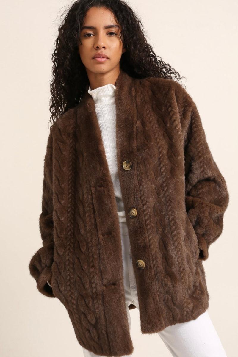 CARLEY TEXTURED COAT Product Image