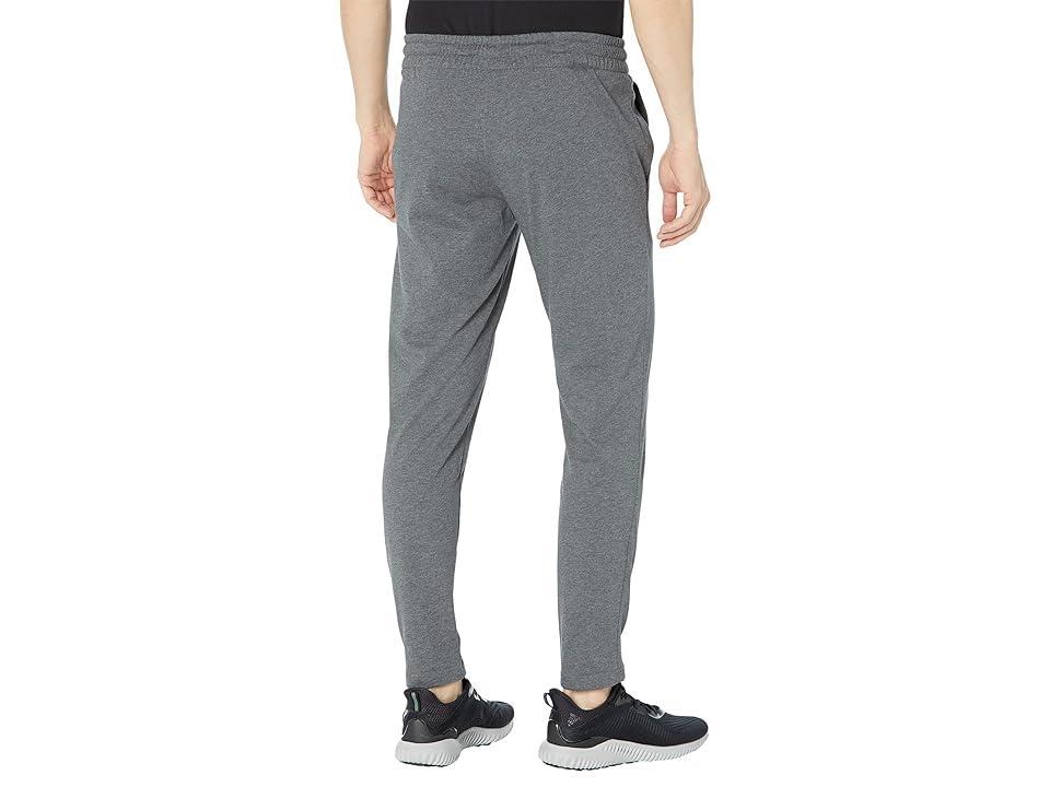 Mens adidas Sportswear Essentials Tapered Jogger Pants Dark Gray Grey Product Image