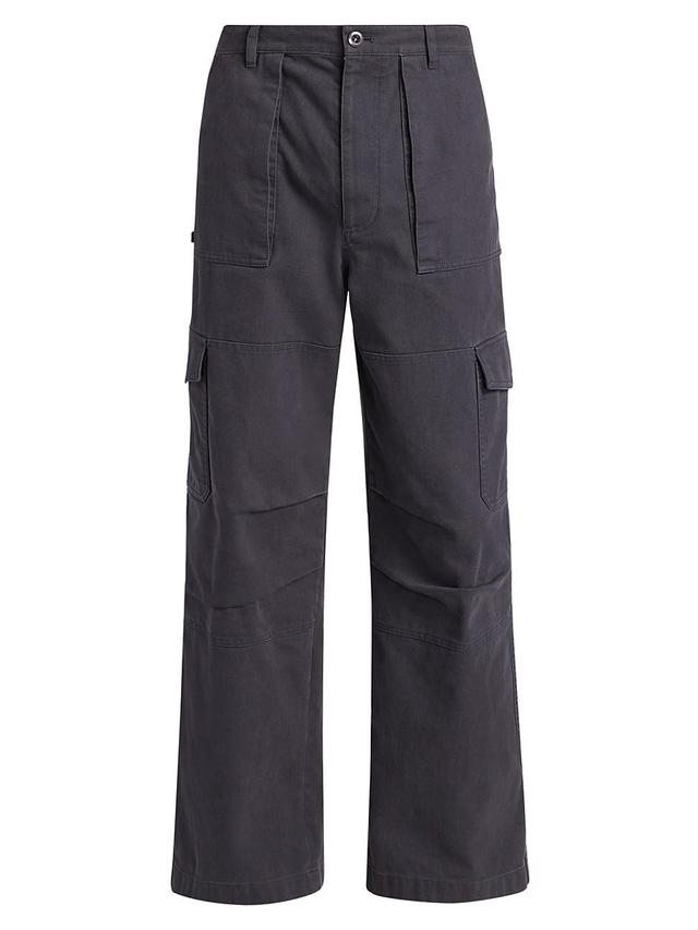 Mens Twill Cargo Pants Product Image