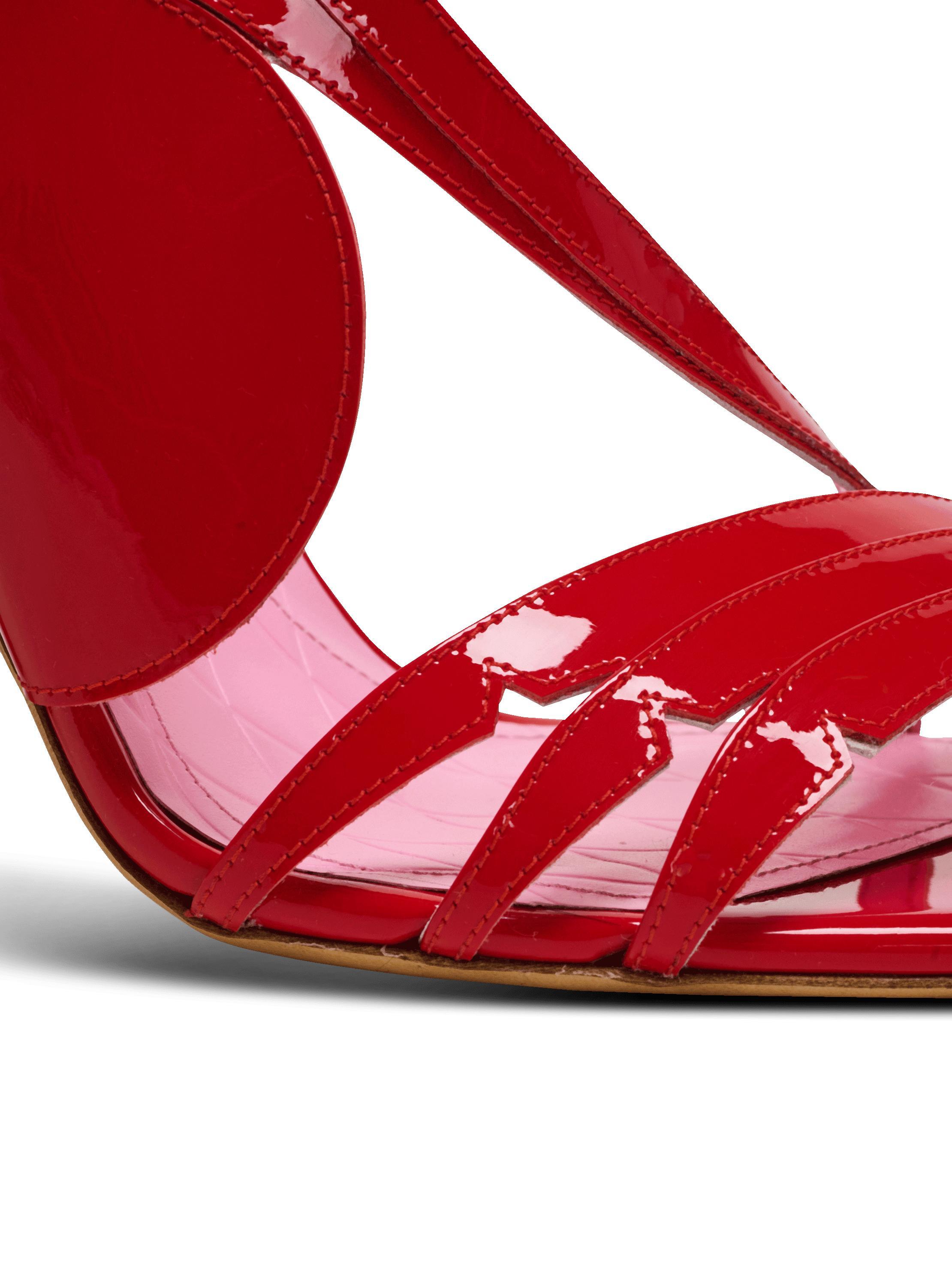 Heeled Eden sandals in patent leather Product Image