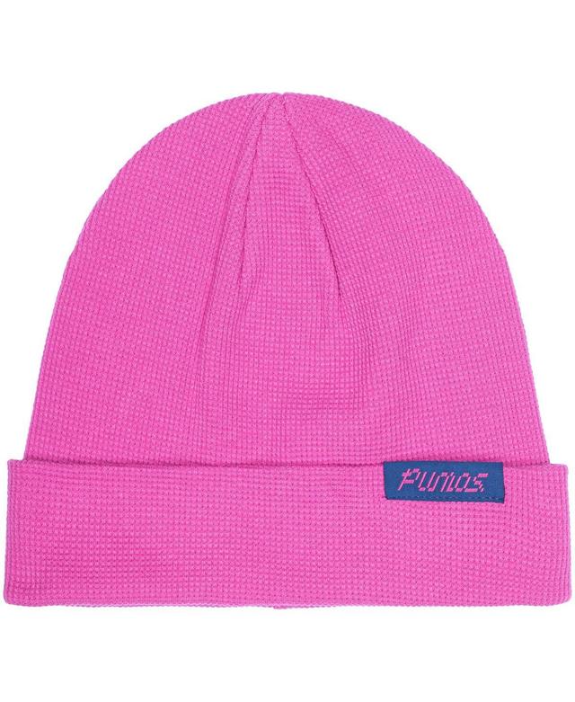 Mens Pink Pumas 3000 Cuffed Knit Hat Product Image