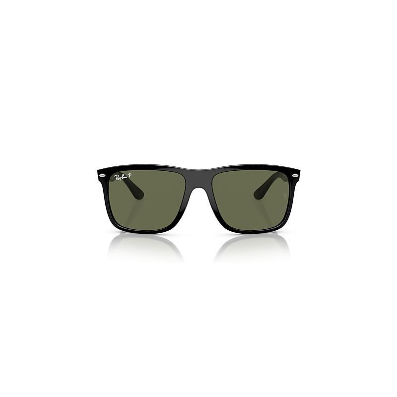 Ray-Ban Boyfriend Two Sunglasses Frame Green Lenses Polarized Product Image