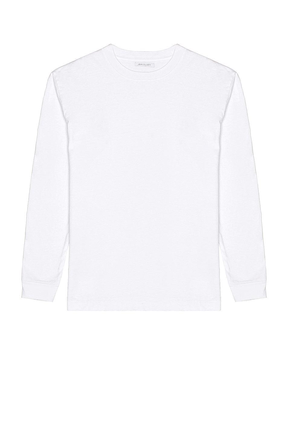 John Elliott University Long Sleeve Cotton T-Shirt Product Image