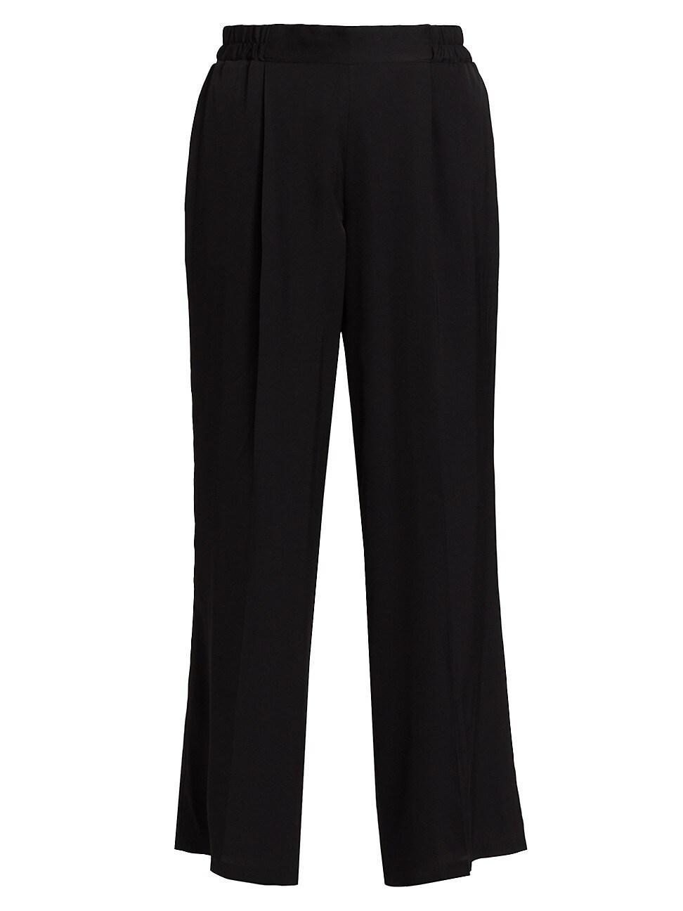 Womens The Katya Silk-Blend Pants Product Image