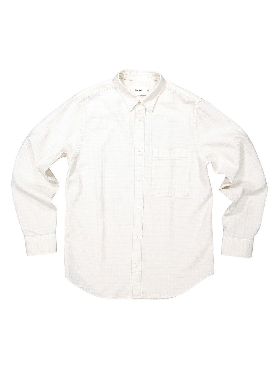 Mens Cohen Relaxed-Fit Button-Down Shirt Product Image