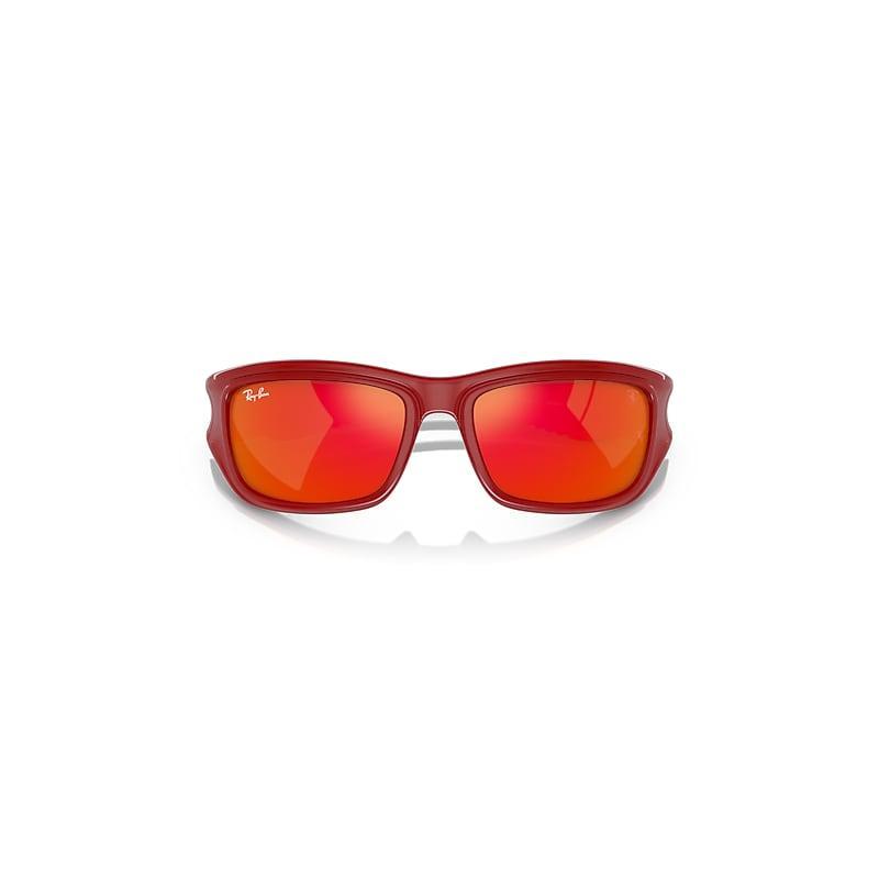 Ray-Ban Rb4405m Scuderia Ferrari Collection Sunglasses Frame Orange Lenses Product Image