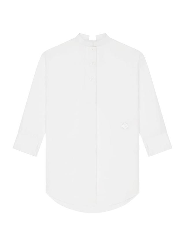 Womens Shirt Dress In Poplin Product Image