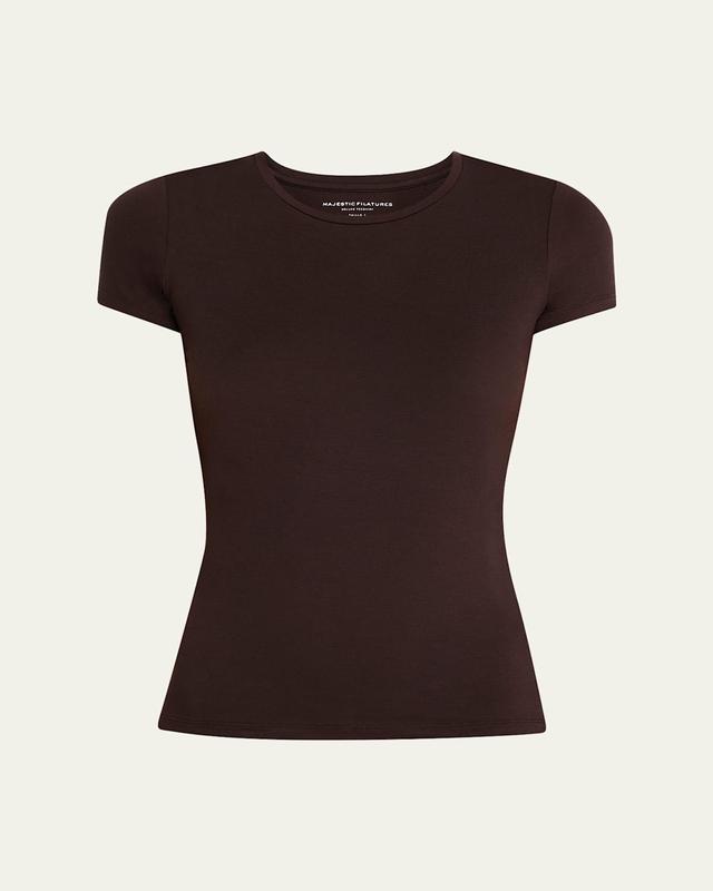 Soft Touch Short-Sleeve Crewneck T-Shirt Product Image