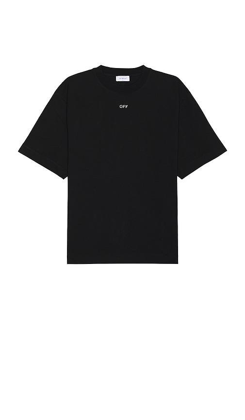 OFF-WHITE Off Stamp Skate Short Sleeve Tee Black. (also in M, S, XL/1X). Product Image