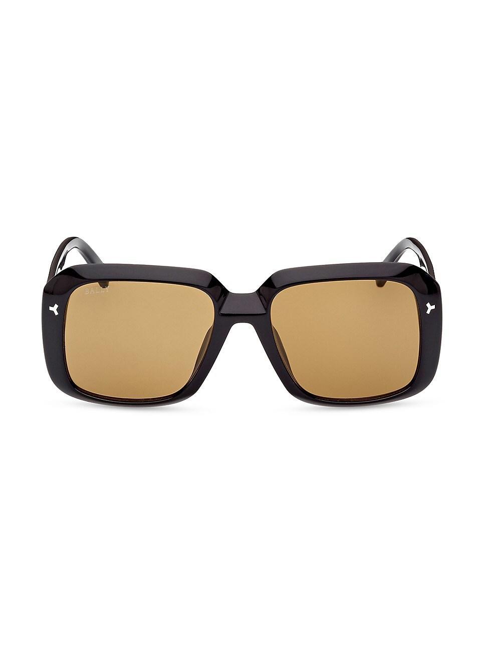 Mens 57MM Square Sunglasses Product Image