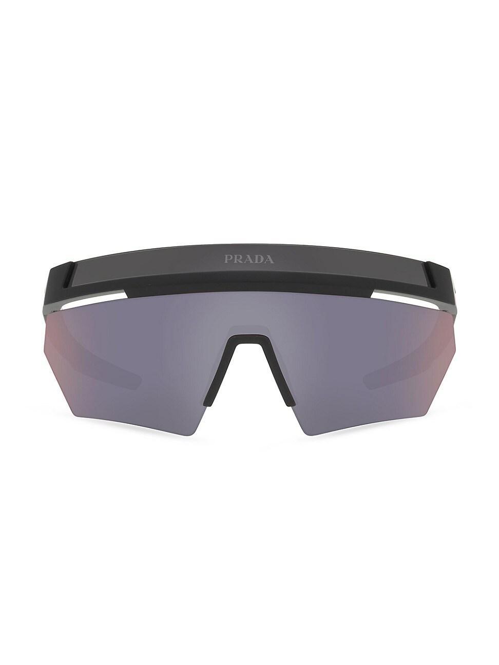 Mens 60MM Shield Sunglasses Product Image