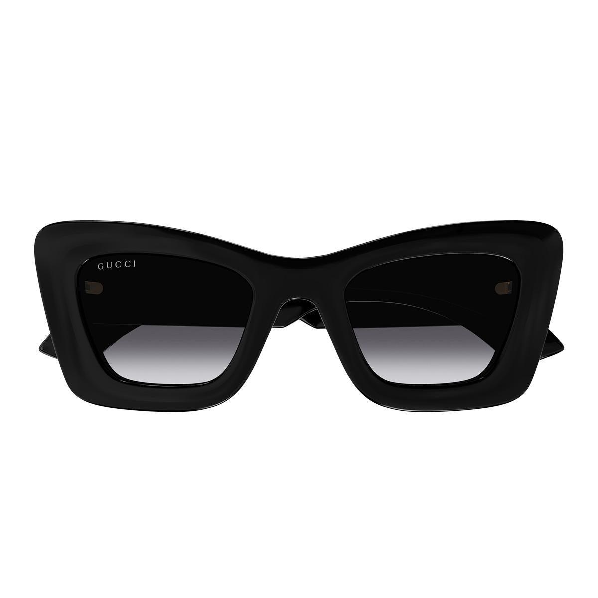 Eyewear Geometric Frame Sunglasses In Black / Brown / Grey Product Image