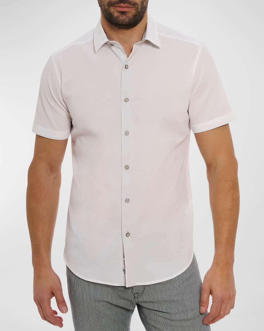 Men's Shark Bite Short-Sleeve Shirt Product Image