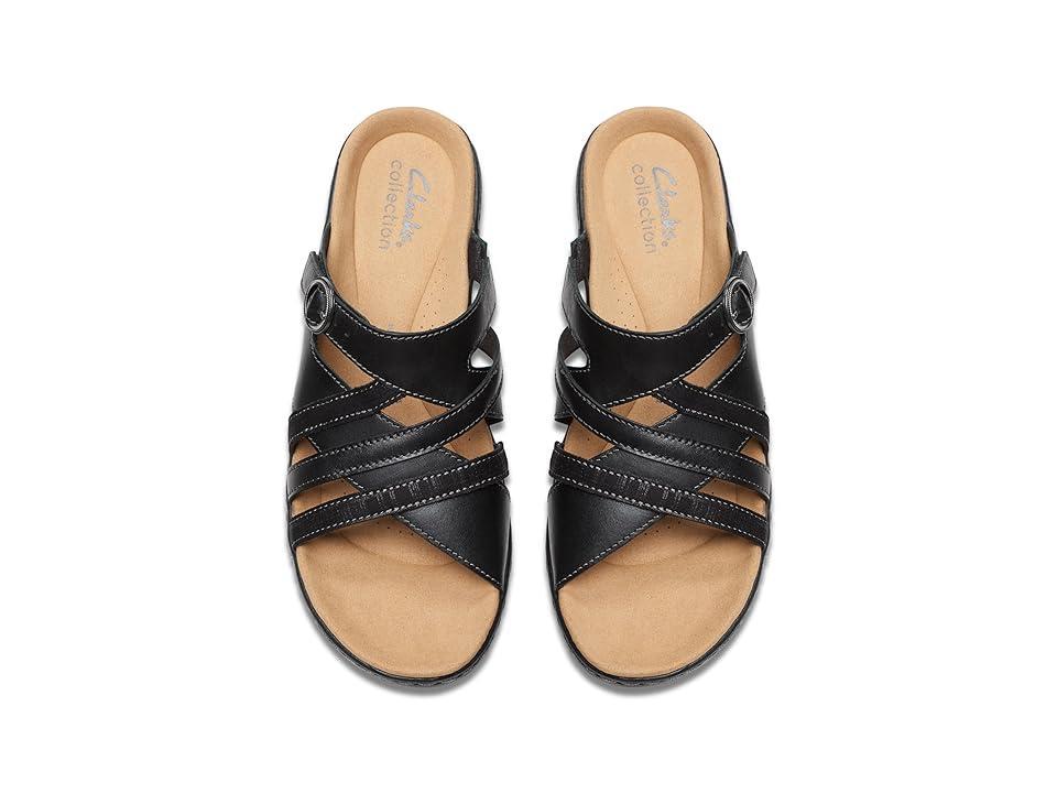 Clarks Merliah Holly Leather) Women's Sandals Product Image