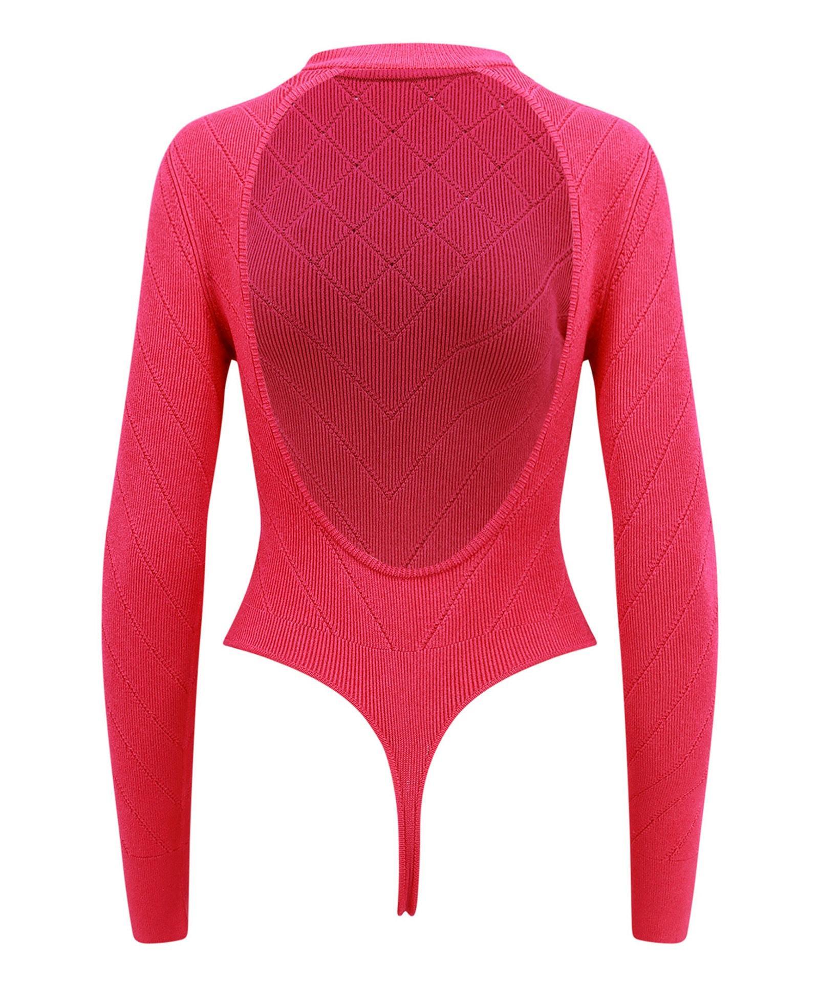 Bodysuit In Pink Product Image