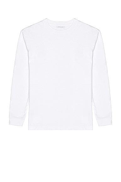 John Elliott University Long Sleeve Cotton T-Shirt Product Image