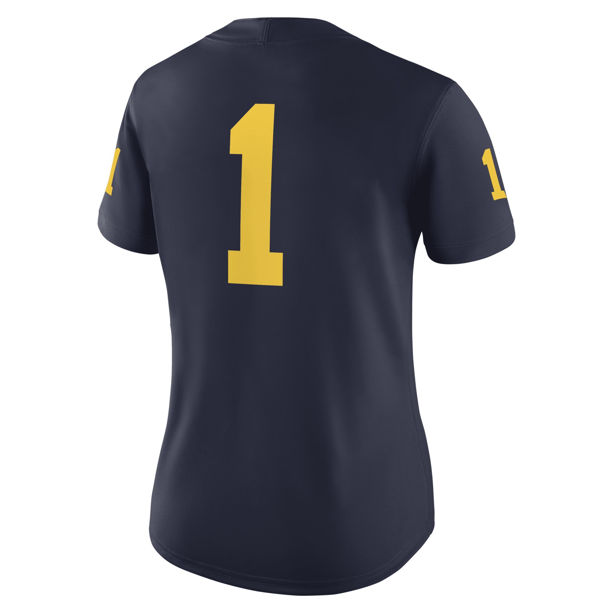 Women's Michigan Wolverines Women’s Jordan Dri-FIT College Game Jersey Product Image