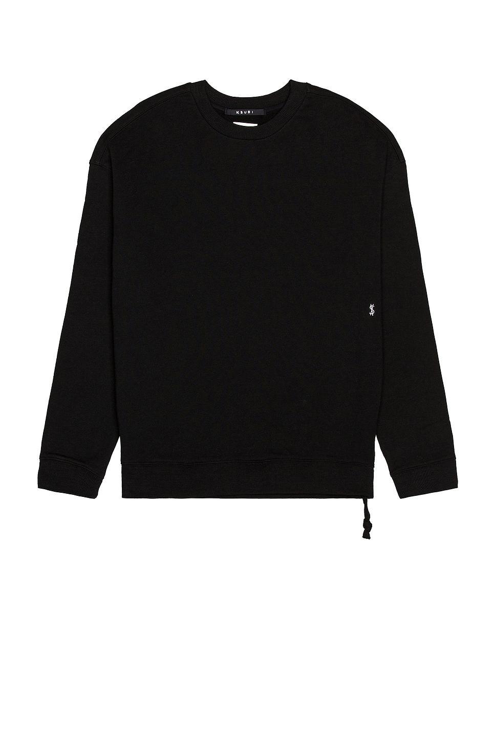 Ksubi 4x4 Biggie Crew in Black Product Image