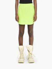 CURVED HEM MINI SKIRT in green | JW Anderson US  Product Image