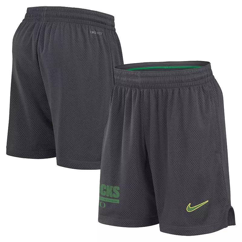 Mens Nike Anthracite Texas Longhorns 2024 Sideline Mesh Shorts Product Image