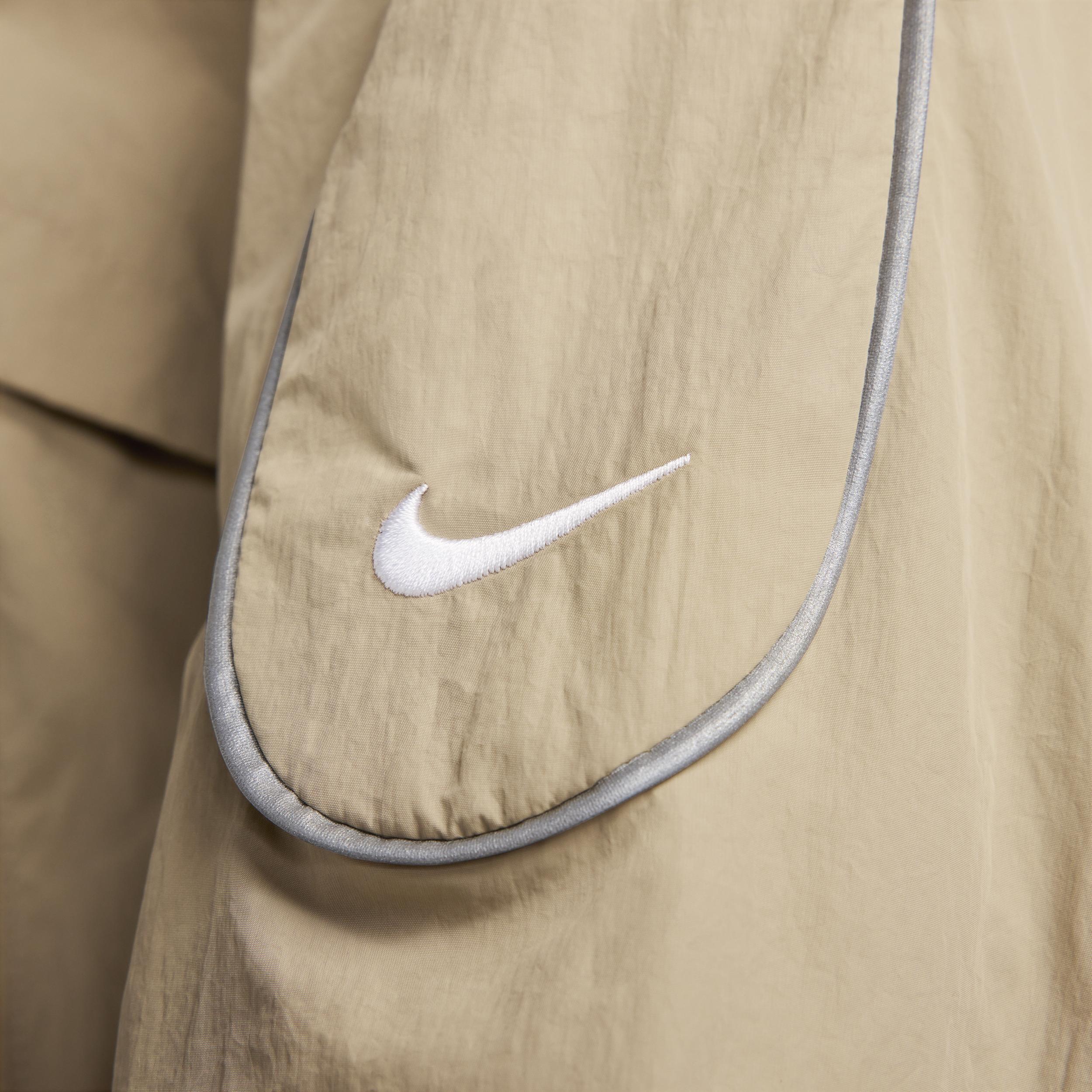 Men's Nike Sportswear Solo Swoosh Woven Track Jacket Product Image