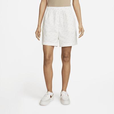 Nike Womens NSW Everyday MOD HR Woven Shorts - Sail/Sail Product Image