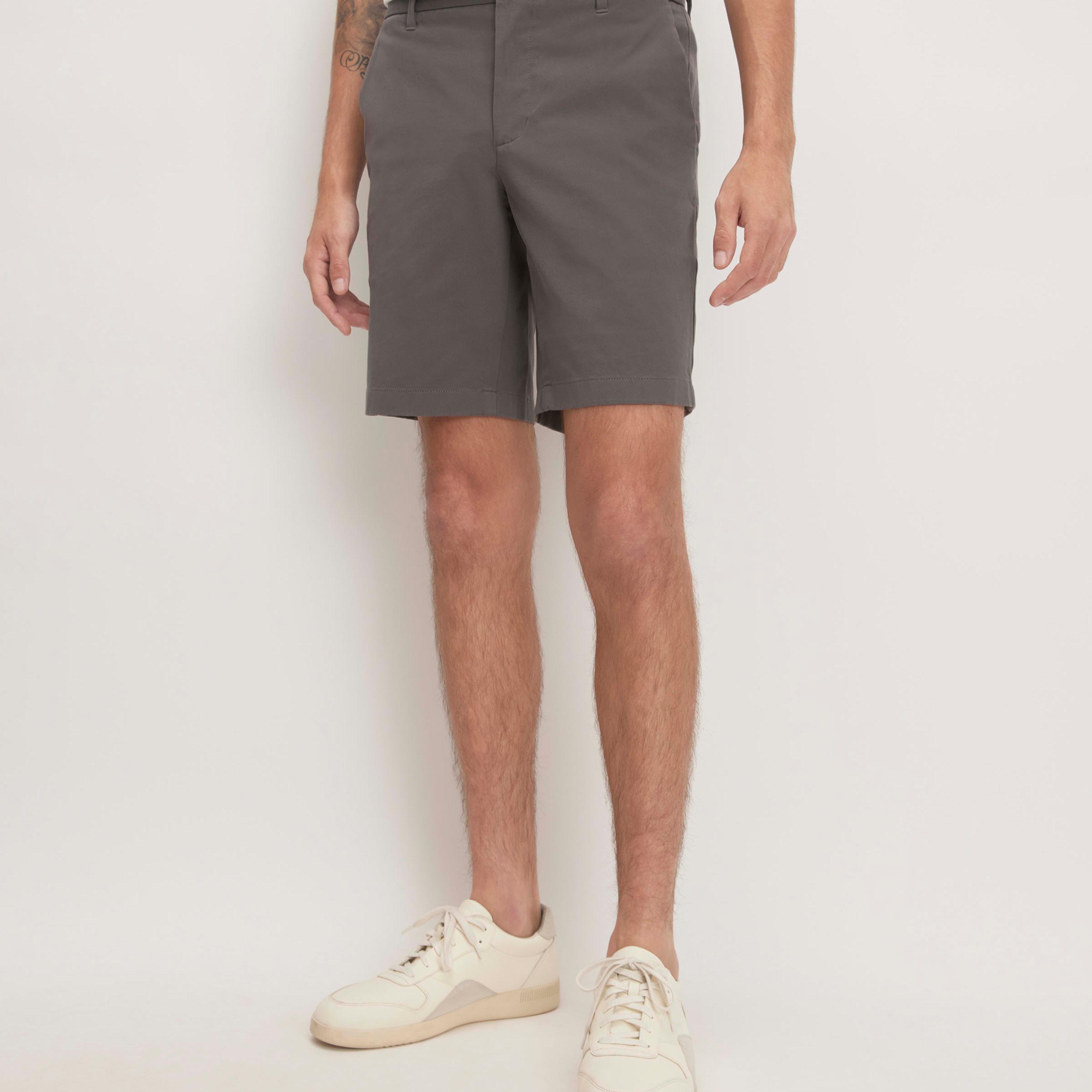 Mens 9 Slim Fit Performance Chino Short Shirt by Everlane in Slate Grey, Size 32 Product Image